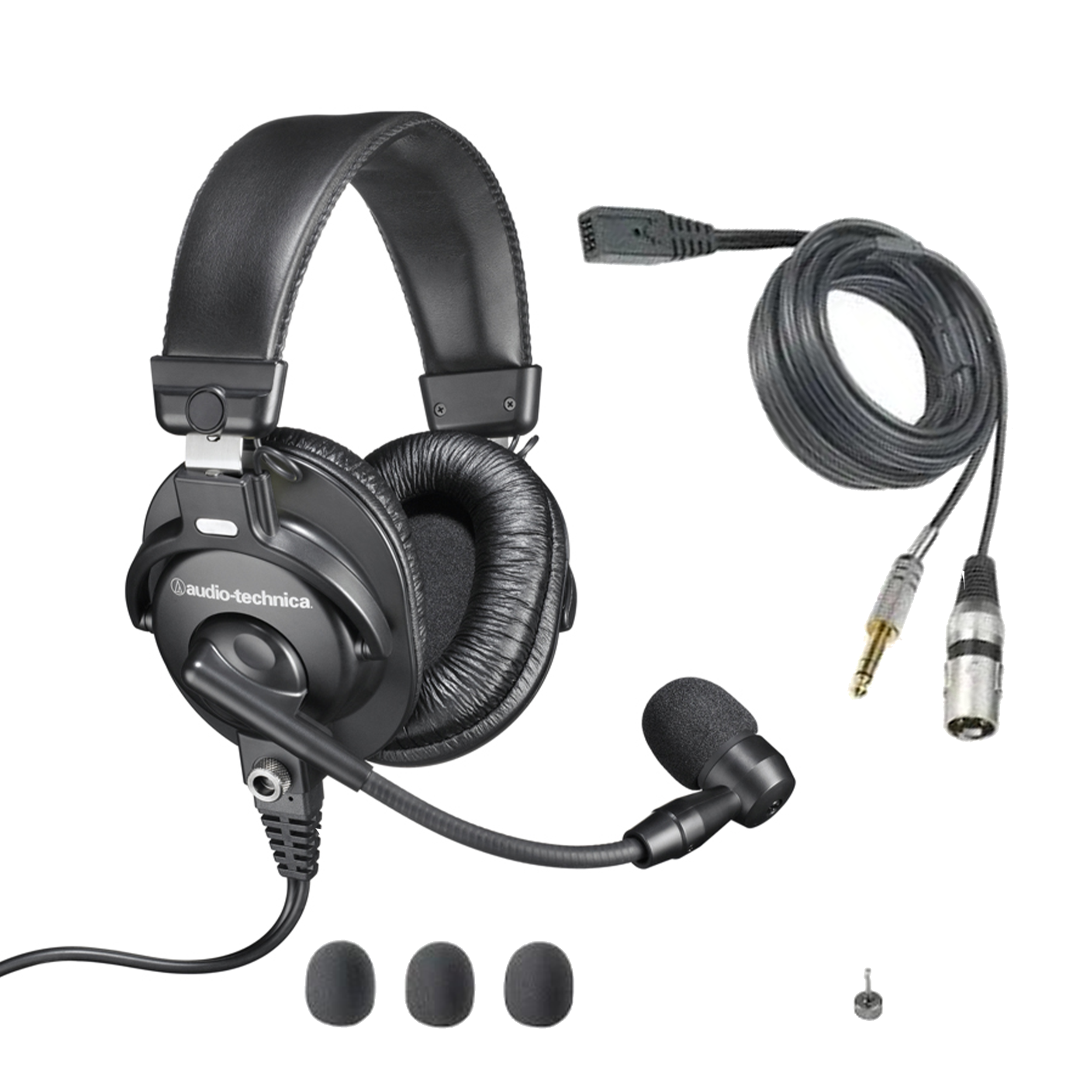 Audio-Technica BPHS1 Broadcast Stereo Headset with Dynamic Boom Microphone