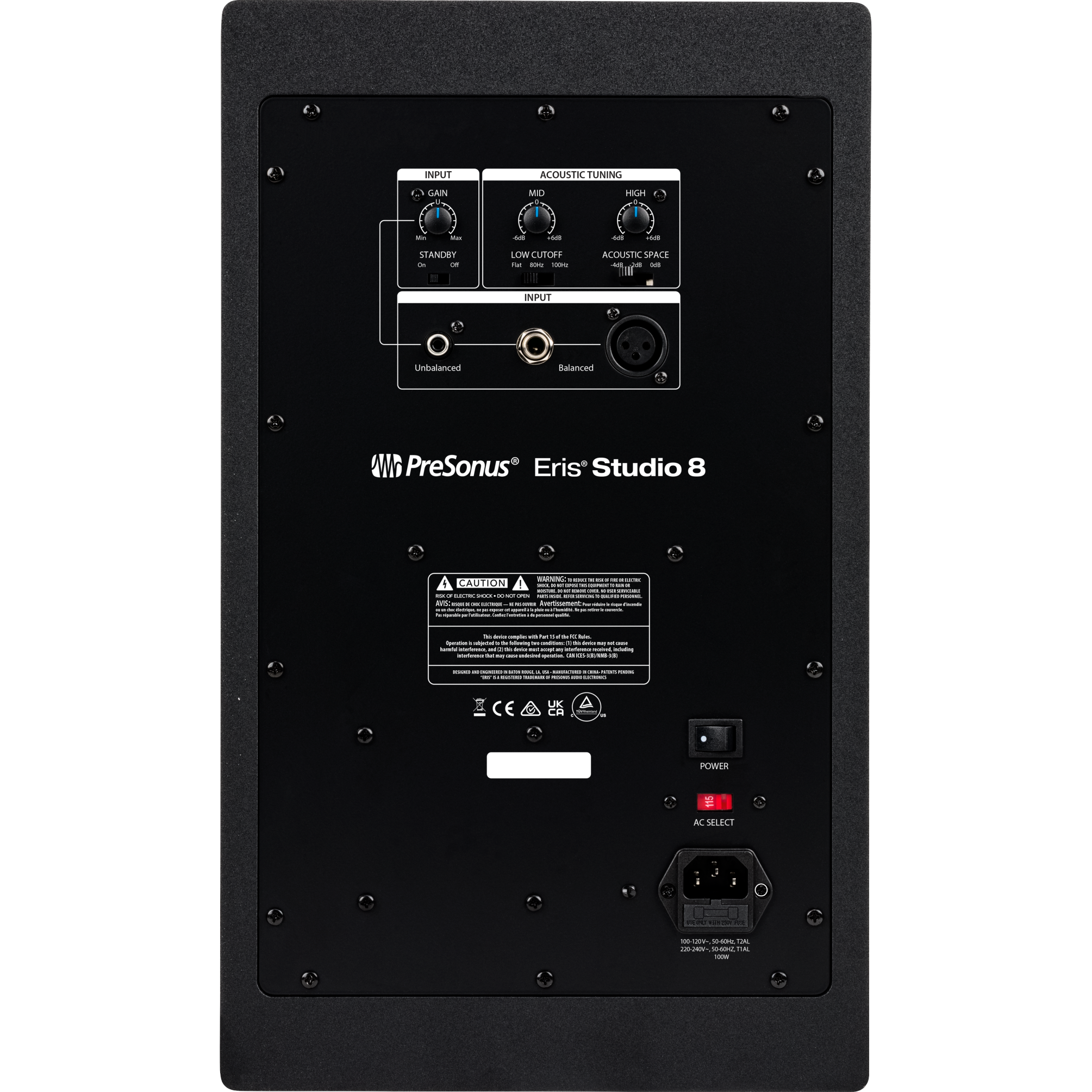 PreSonus Eris Studio 8 Active 8-Inch Studio Monitor