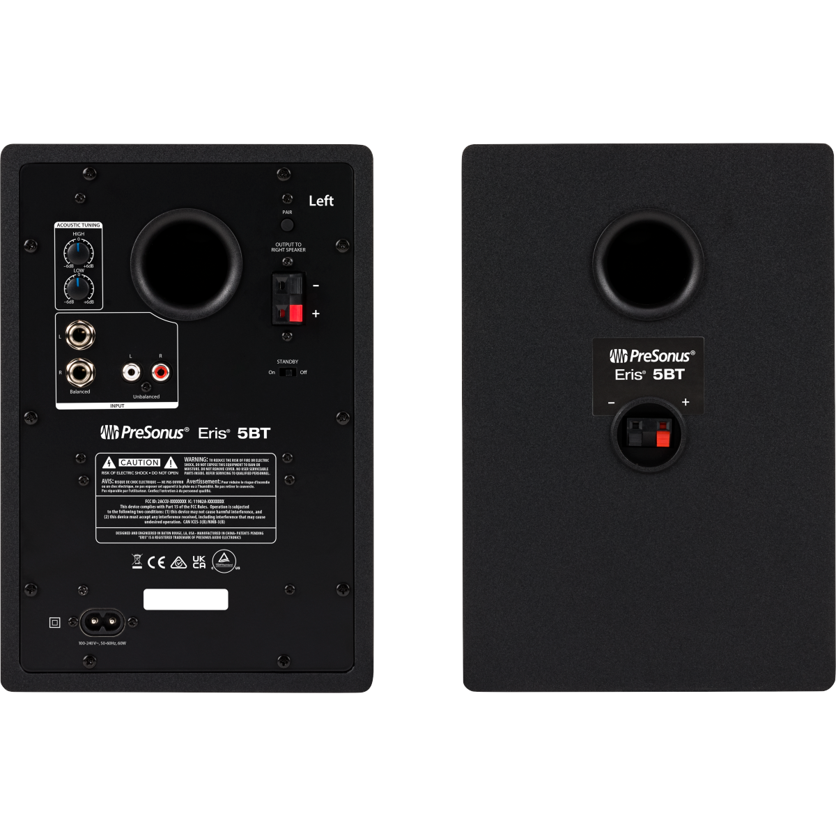PreSonus Eris 5 Bluetooth Media Reference Monitors - New
