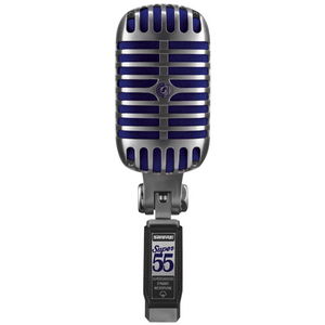 Shure Super 55 Deluxe Dynamic Supercardioid Vocal Microphone