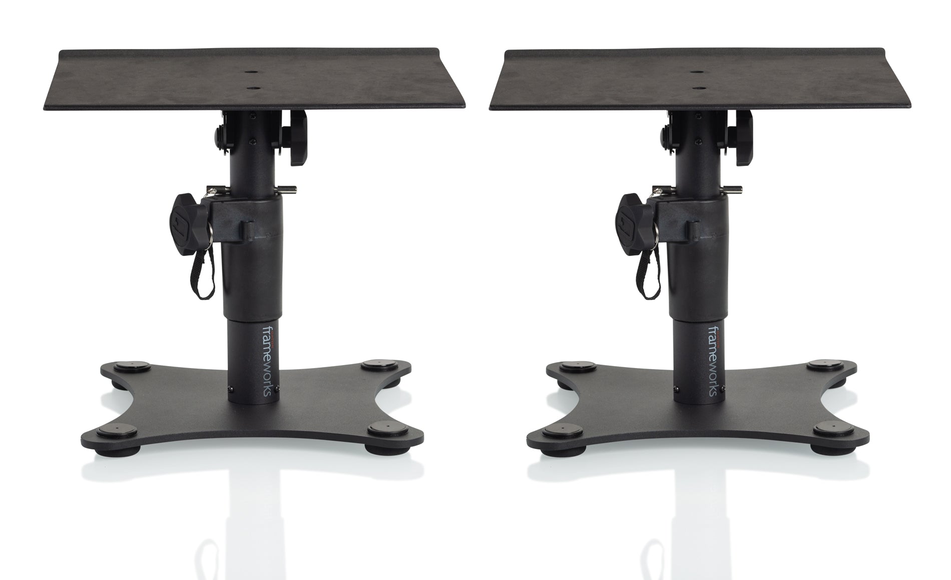 Gator Frameworks Desktop Studio Monitor Stand (Pair) - GFW-SPK-STMNDSK