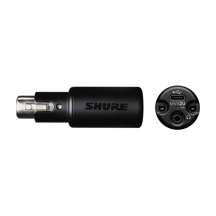 Shure MVX2u XLR to USB Audio Interface - Open Box, Mint