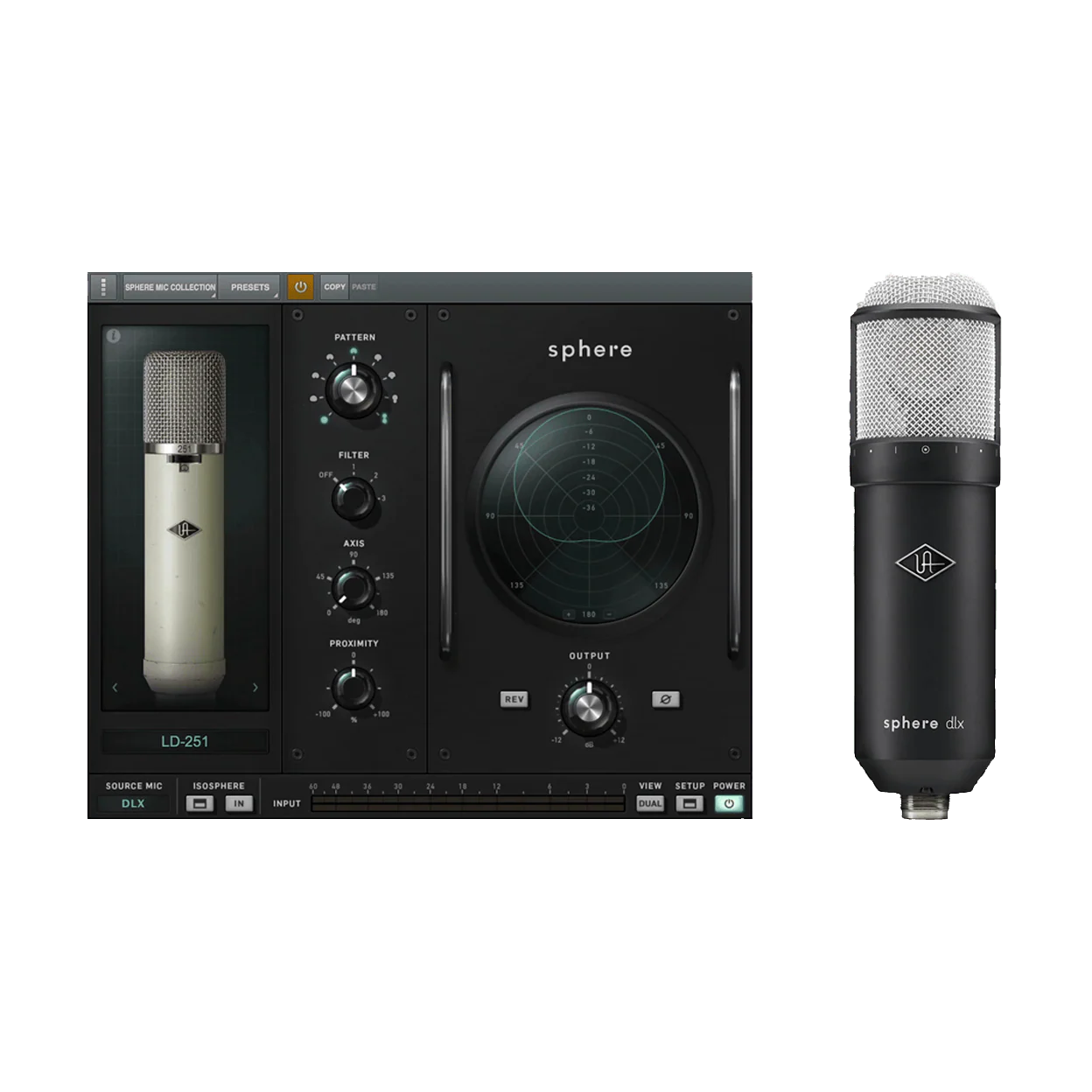Universal Audio Sphere DLX Modeling Microphone System