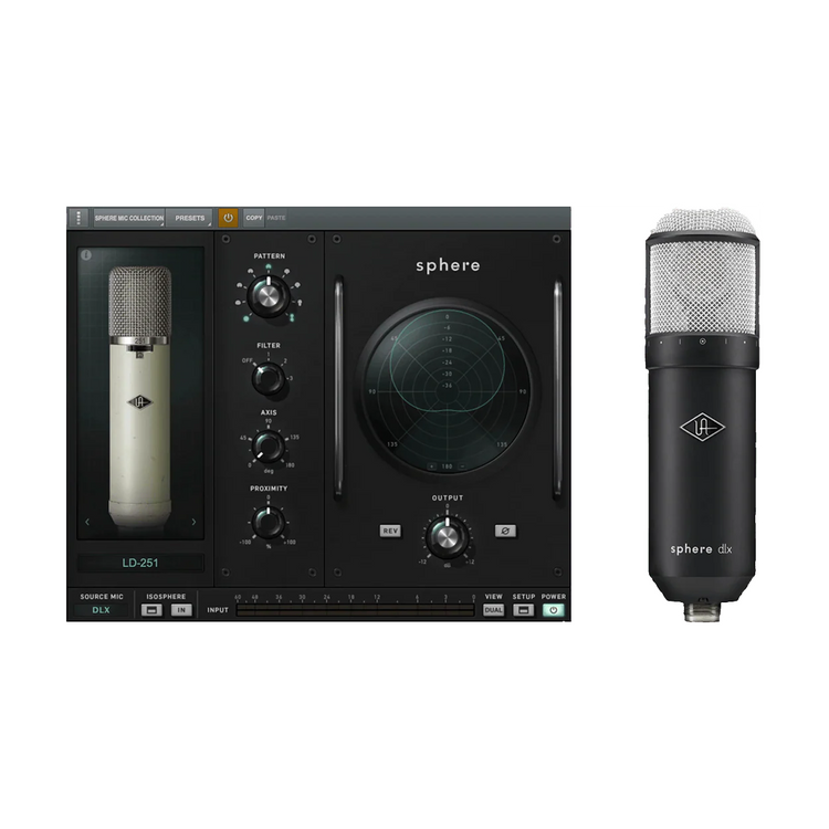 Universal Audio Sphere DLX Modeling Microphone System