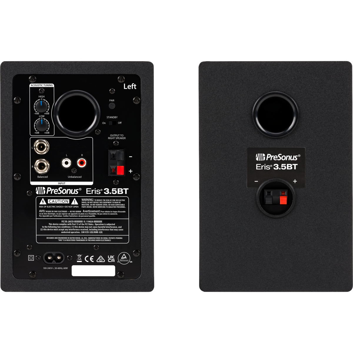 PreSonus Eris 3.5 Bluetooth Media Reference Monitors