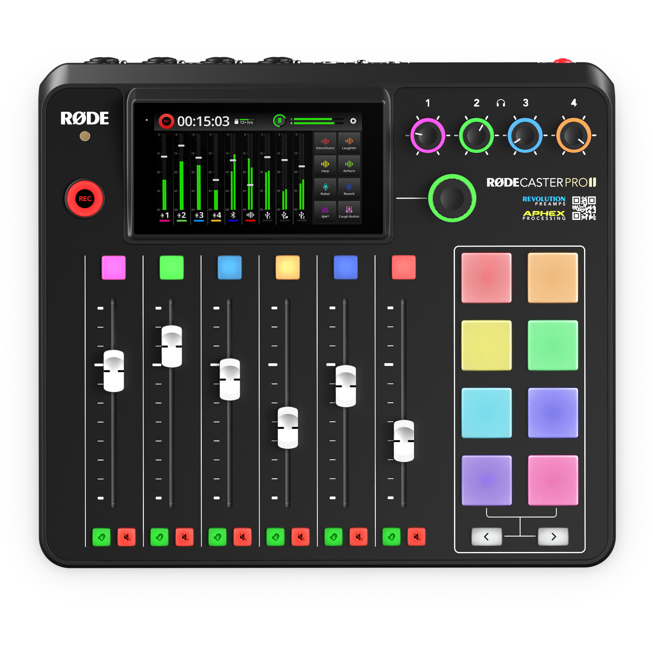 Rode RODECaster Pro II Podcast Bundle - 4 Users