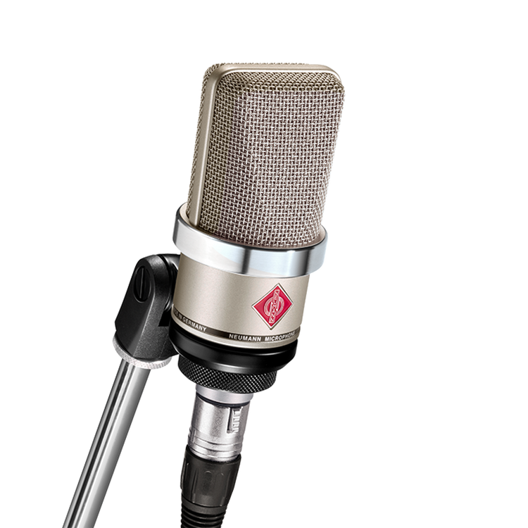 Neumann TLM 102 Cardioid Condenser Microphone W/ SG 2 Swivel Mount - Nickel - Preorder