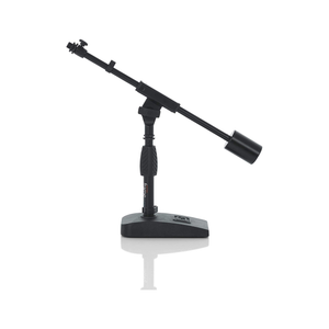Gator Telescoping Boom Mic Stand For Podcasting, Drums And Guitar Amps