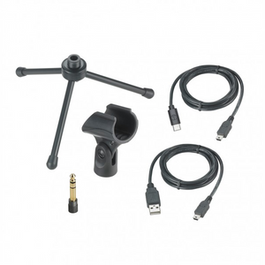 AT2005USB with Free ATH-M20X headphones