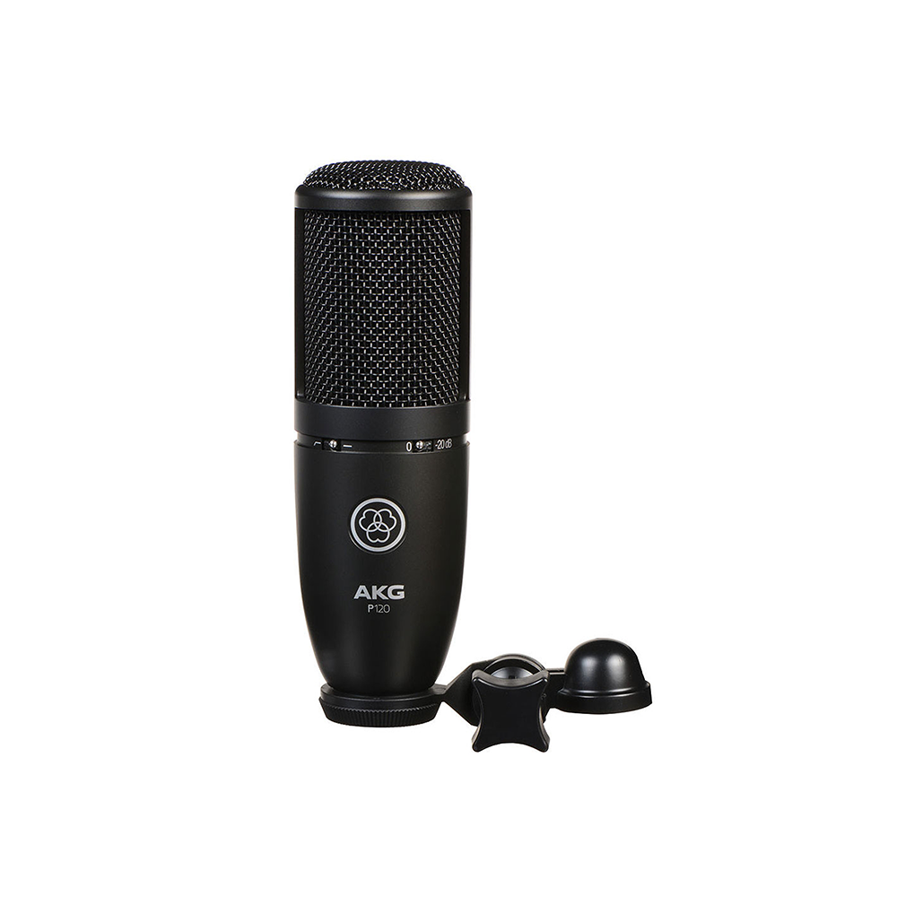 AKG P120 Streaming/Podcasting Pack w/Audient EVO 4 Audio Interface