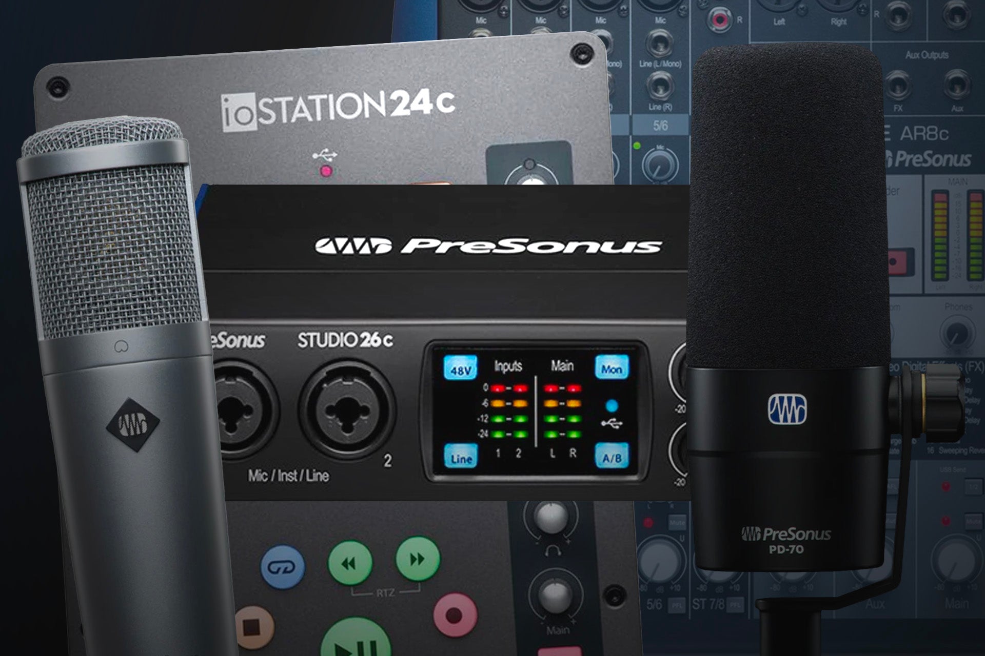 SPS707 Studio Podcast System