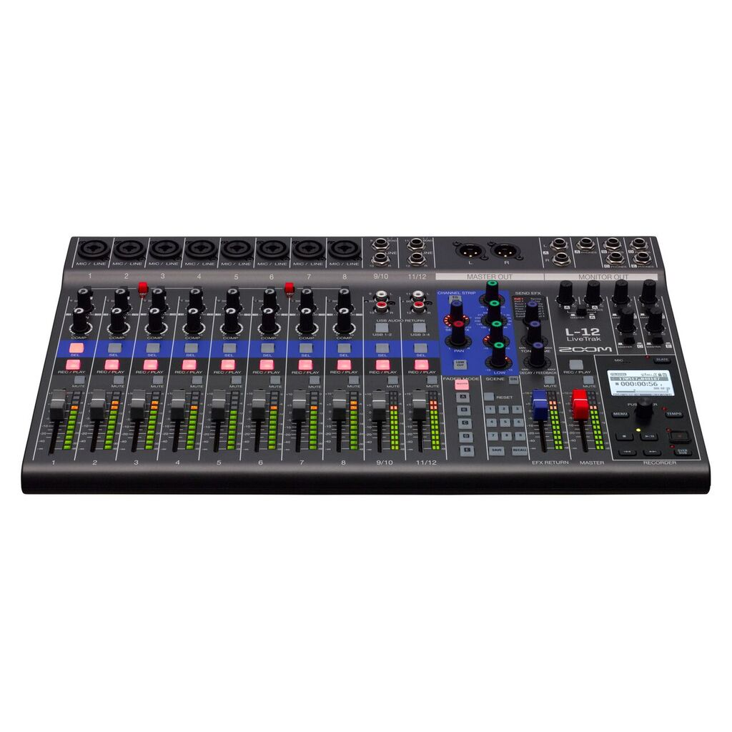 Zoom L-12 LiveTrak Live Mixer/Recorder