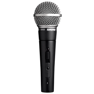 Shure SM58S Cardioid Dynamic Vocal Microphone with On/Off Switch