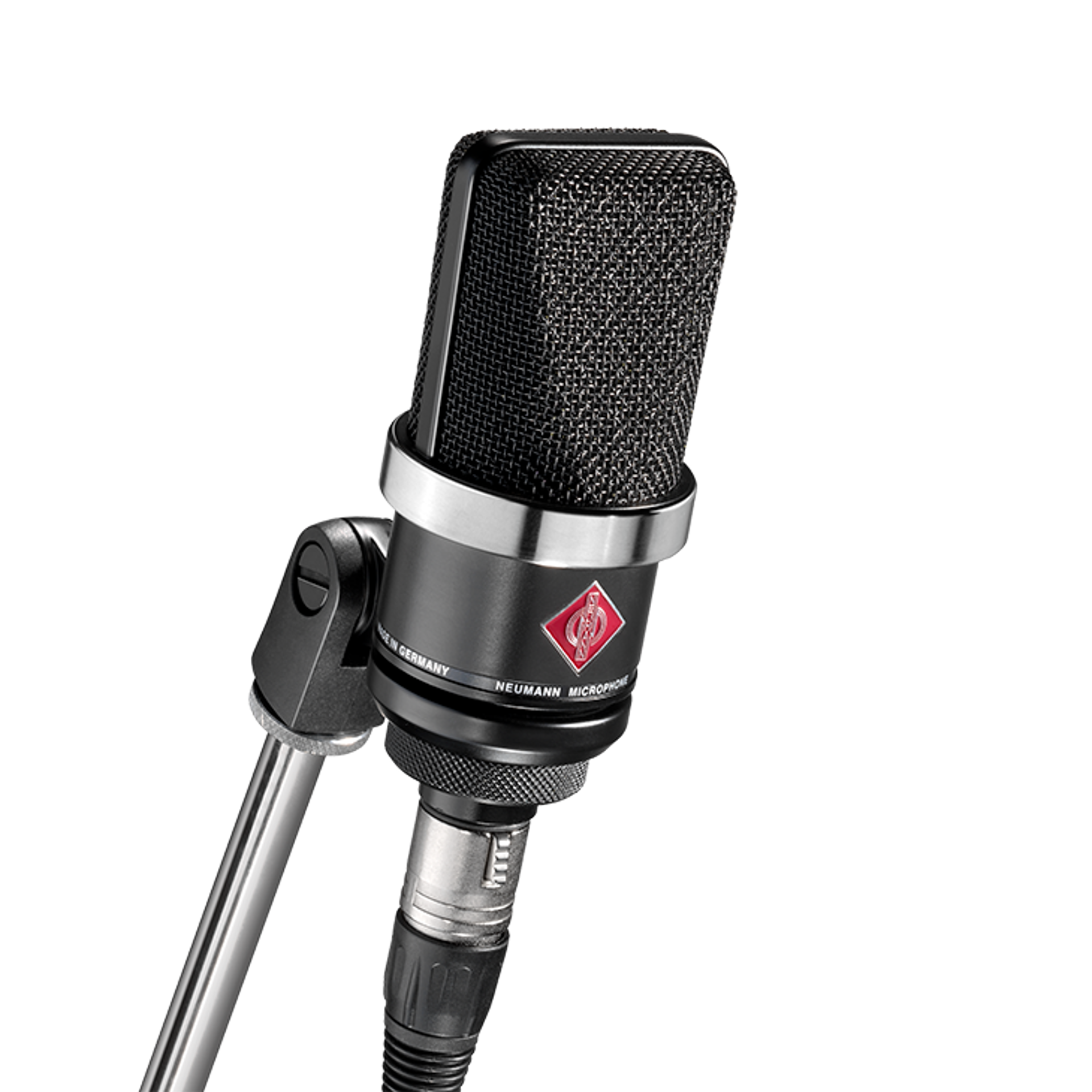 Neumann TLM 102 Cardioid Condenser Microphone W/ SG 2 Swivel Mount - Black