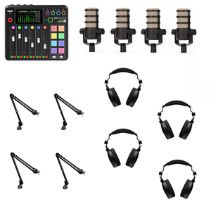 Rode RODECaster Pro II Podcast Bundle - 4 Users