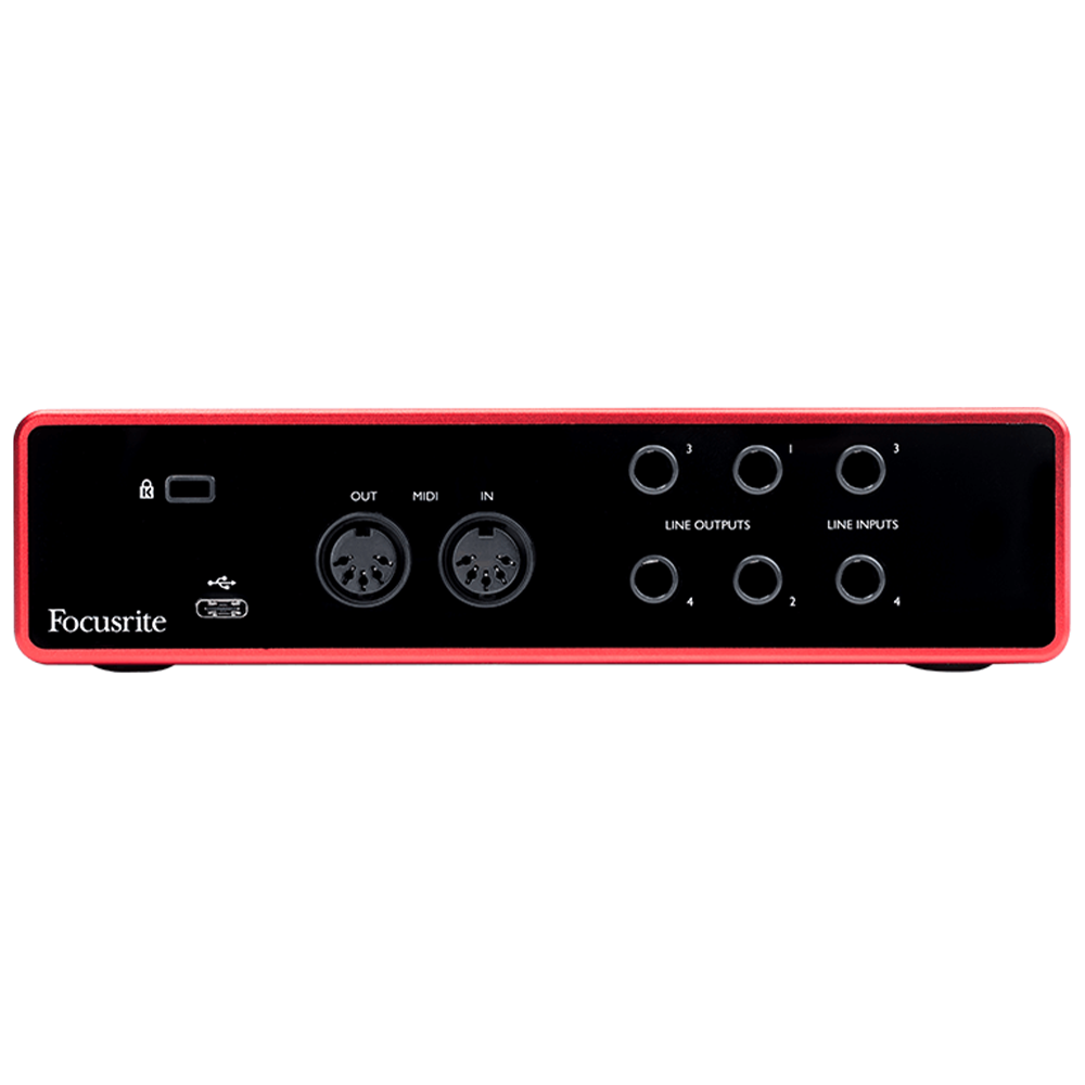 Focusrite Scarlett 4i4 Audio Interface - 3rd Gen