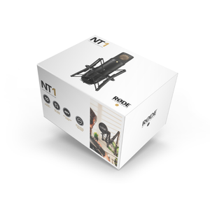 Rode NT1-KIT 1-Inch Cardioid Condenser Microphone Bundle - New