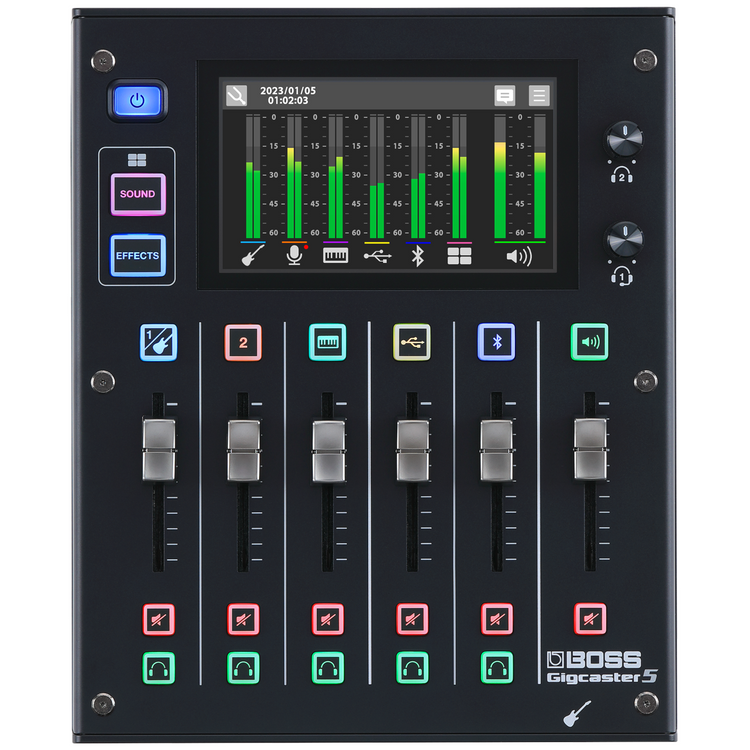 Boss GCS-5 Gigcaster 5 Audio Streaming Mixer